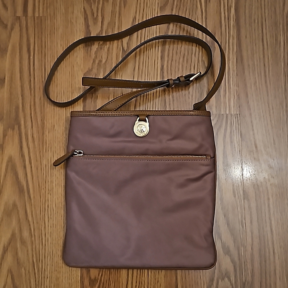 Michael Kors Kempton Nylon Large Crossbody Bag